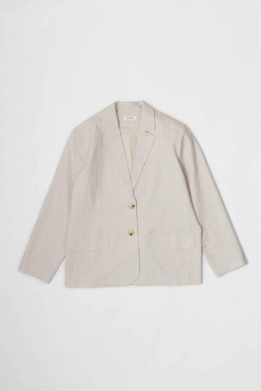 NEW MOD REF women's margaret blazer in beige